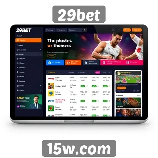 Interface do usuário no 29bet é intuitiva e acessível